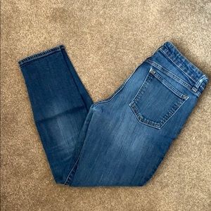 Gap skinny blue jeans